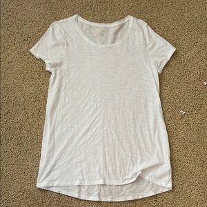 Lilly Pulitzer White Etta Relaxed Short Sleeve Tee